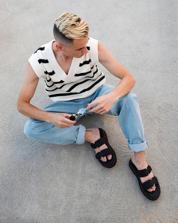 Chilton Men's Leather Slide Sandals