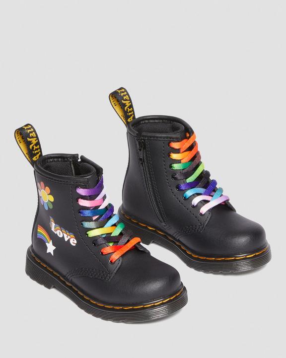 Toddler 1460 For Pride Leather Lace Up Boots