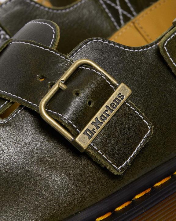 Jorge Made in England Classic Leather Slingback Mules