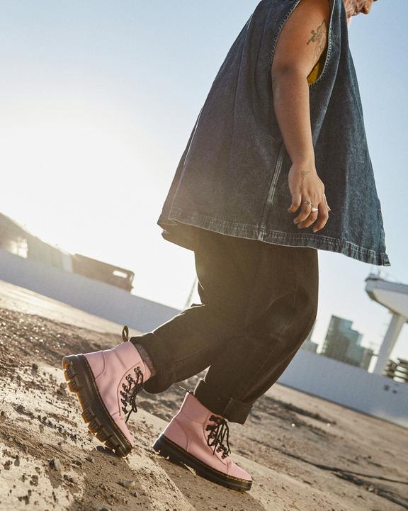 Combs Women's Nylon & Leather Casual Boots