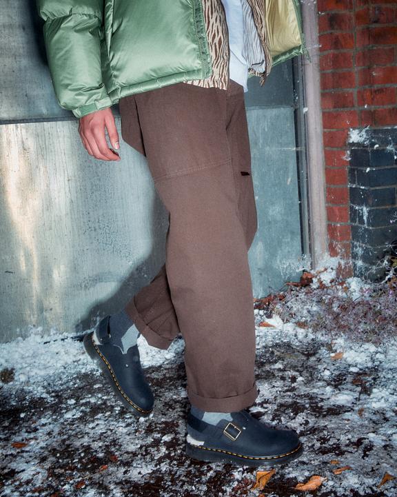 Jorge II Faux Fur Lined Slingback Mules