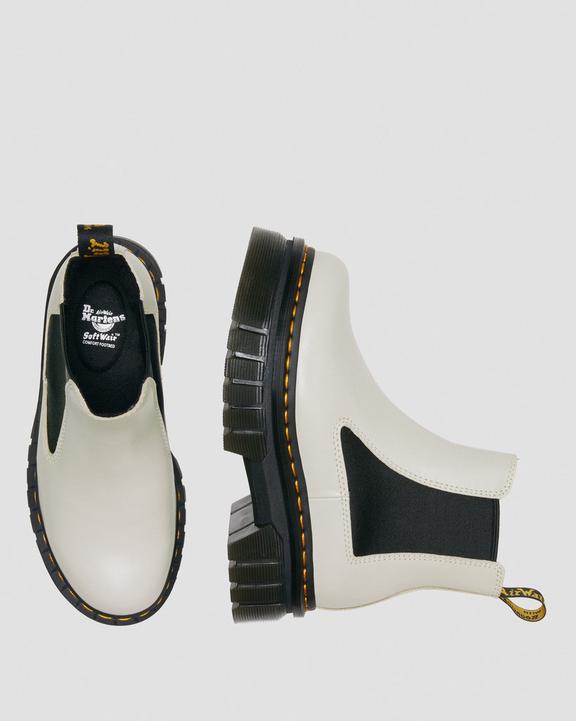 Audrick Nappa Leather Platform Chelsea Boots