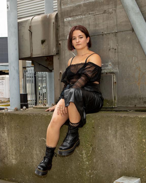 Jarrick II Laced Leather Platform Boots