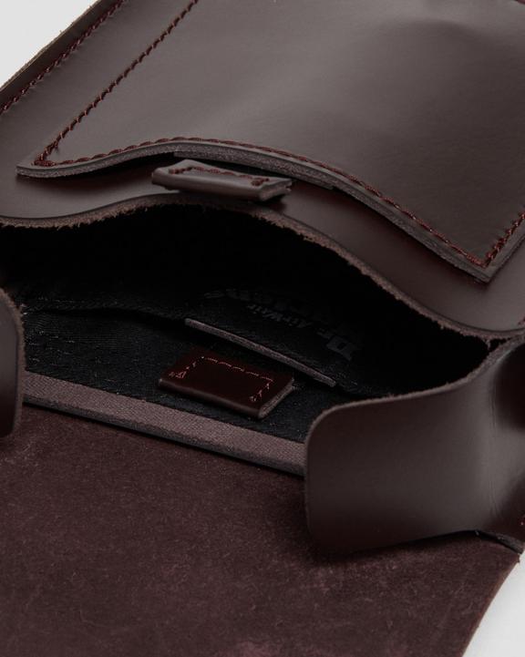 Leather Vertical Crossbody Bag