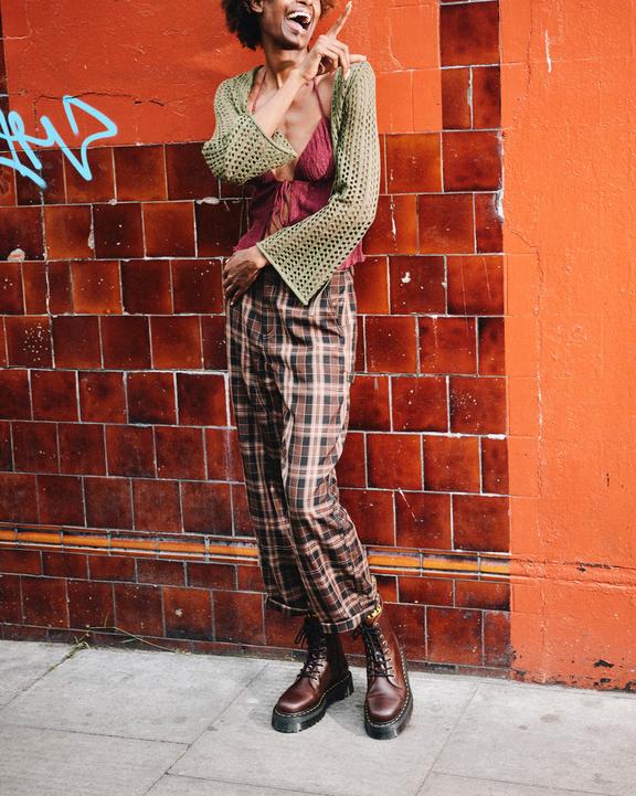 Jadon Boot Pull Up Leather Platforms