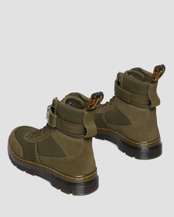 Combs Tech Suede & Nylon Casual Boots