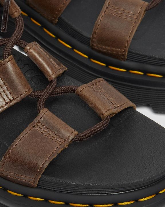 Nartilla Illusion Leather Gladiator Sandals