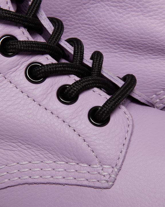 1460 Women's Pascal Black Eyelet Lace Up Boots