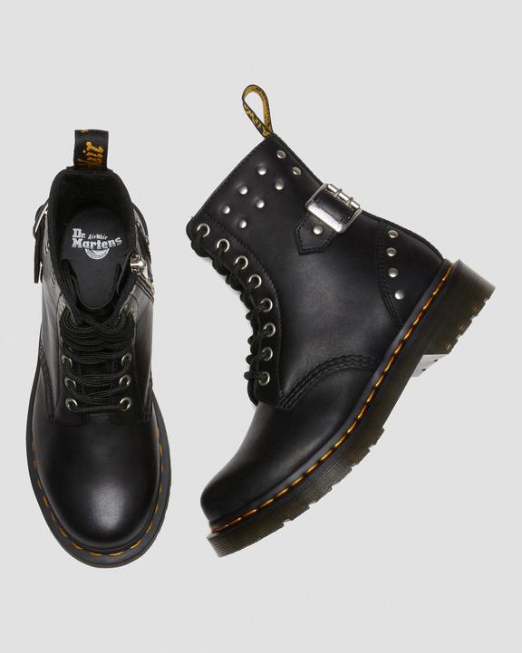 1460 Pascal Hardware Nappa Leather Lace Up Boots