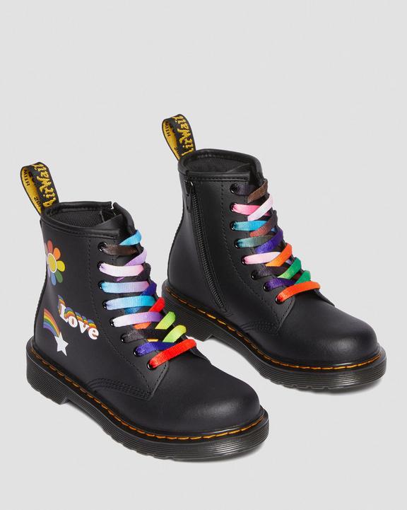 Junior 1460 For Pride Leather Lace Up Boots