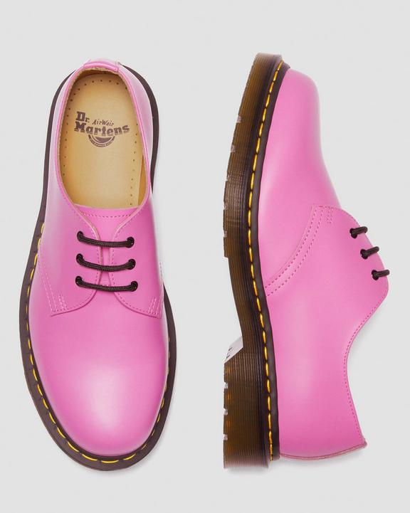 1461 Yellow Stitch Leather Oxford Shoes