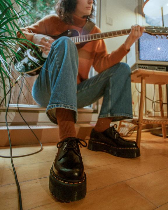 1461 Smooth Leather Platform Shoes