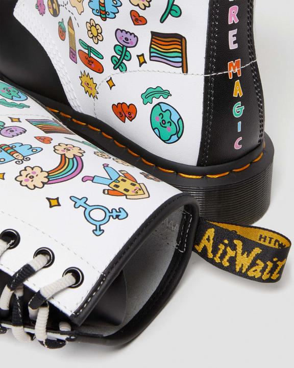 1460 Wednesday Holmes For Pride Leather Boots