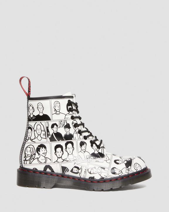 1460 Pride with Fuyuki Kanai Leather Lace Up Boots