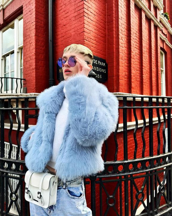 7 Inch Leather Crossbody Bag