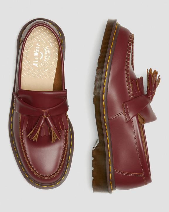 Adrian Made in England Quilon Leather Tassel Loafers