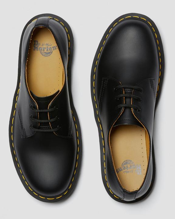 1461 Yellow Stitch Leather Oxford Shoes
