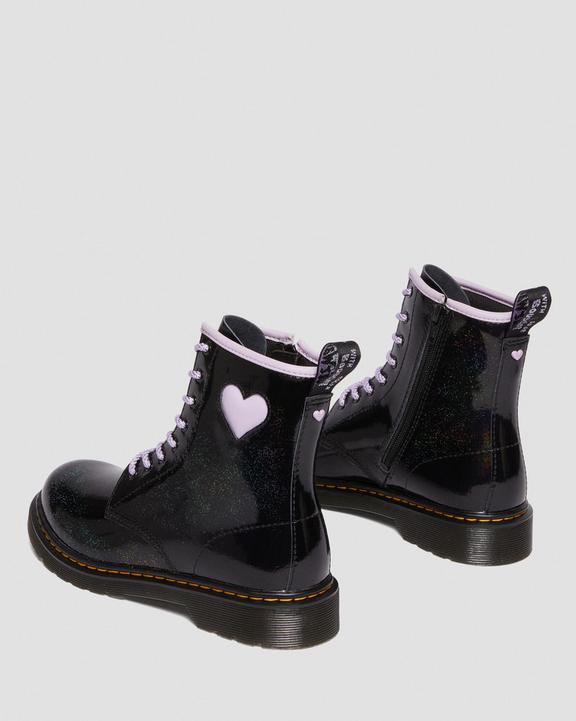 Youth 1460 Shimmer Heart Lace Up Boots