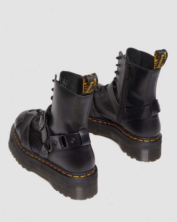 Jadon Boot Harness Leather Platforms
