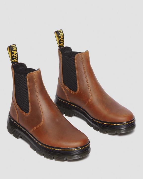 Embury Pull Up Leather Chelsea Boots