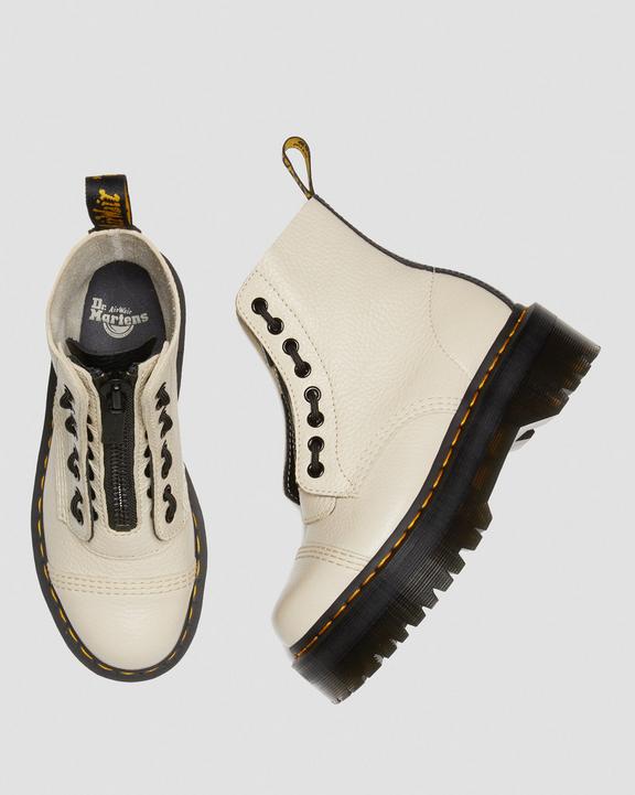 Sincalir Milled Nappa Leather Platform Boots