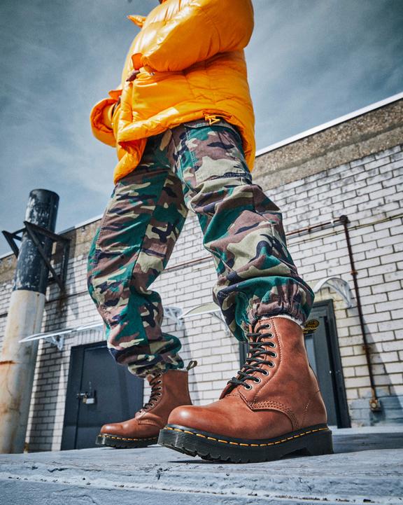 1460 Serena Women's Faux Fur-Lined Leather Boots