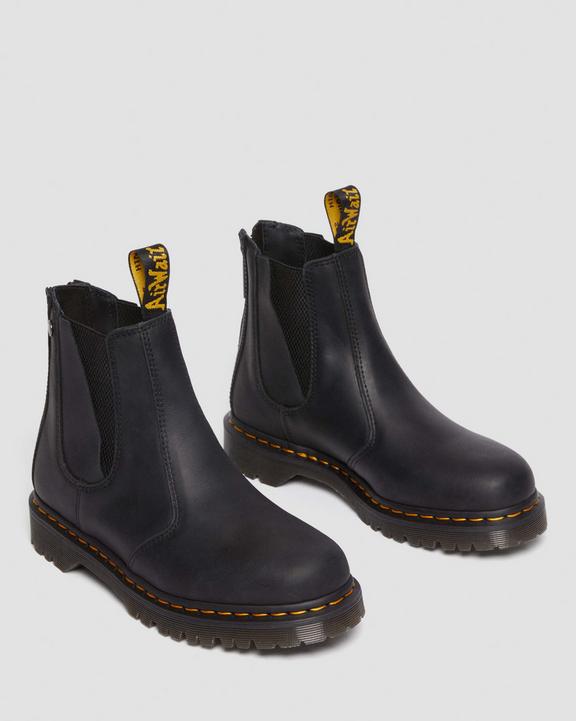 2976 Alternative Full Grain Leather Chelsea Boots