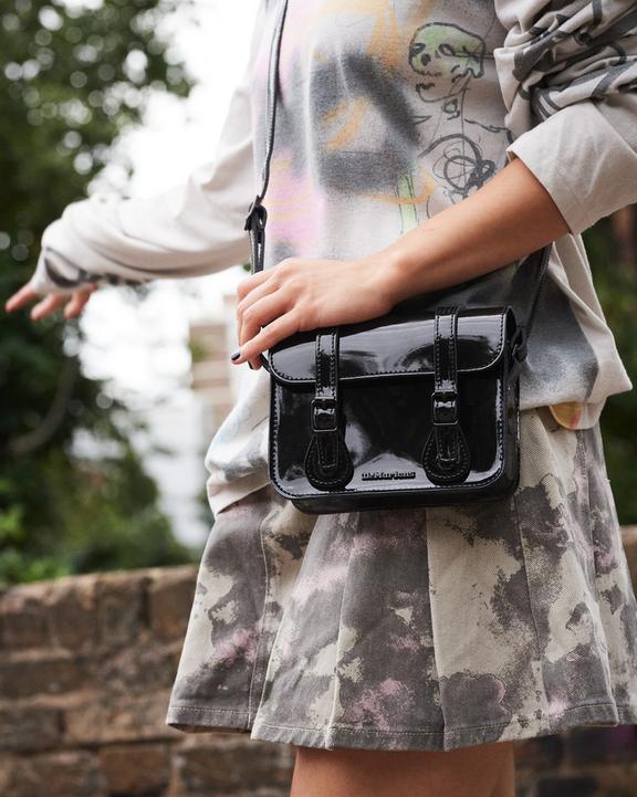 7 inch Patent Leather Crossbody Bag