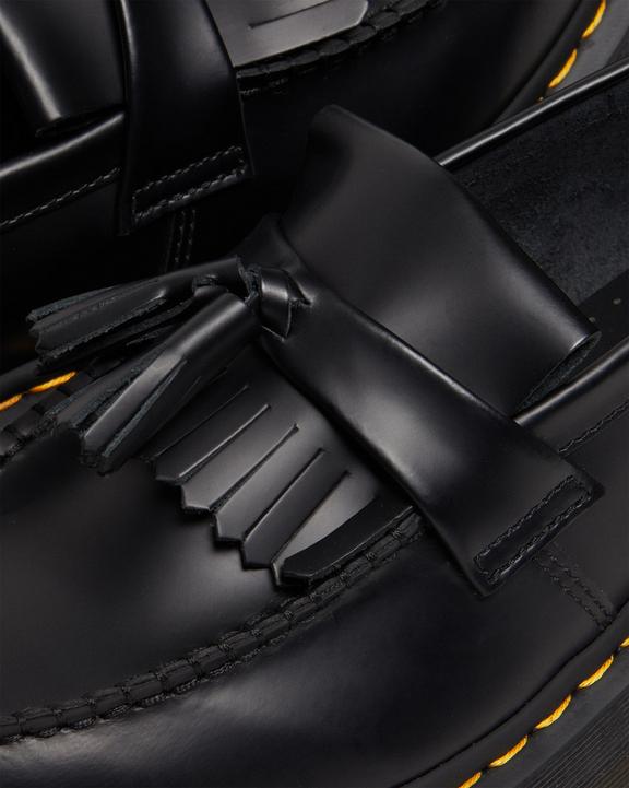 Adrian Leather Platform Tassel Loafers