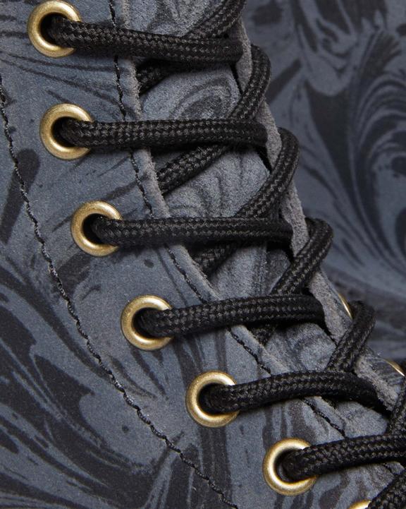 1460 Pascal Marbled Suede Lace Up Boots