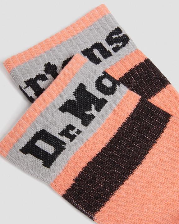 Athletic Logo Organic Cotton Blend Socks