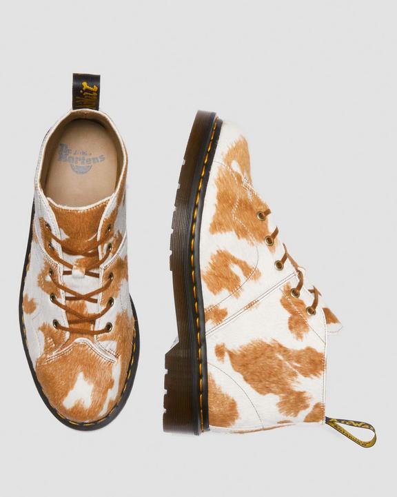 Church Hair-On Cow Print Monkey Boots