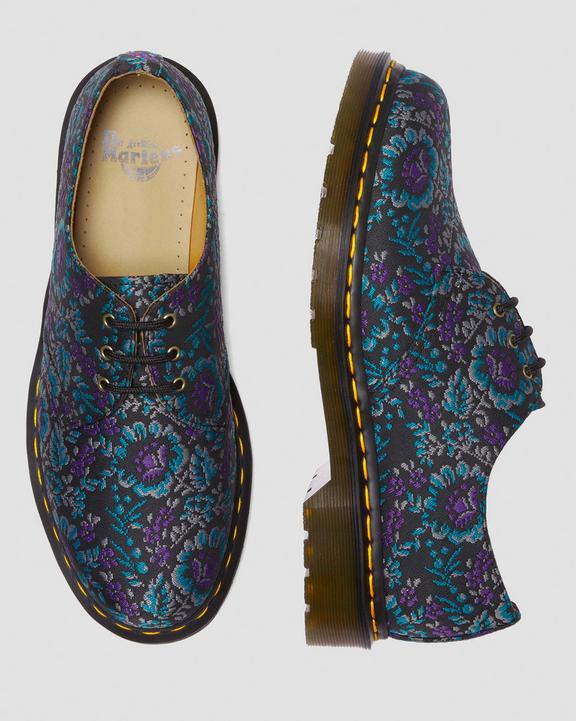 1461 Floral Jacquard Oxord Shoes