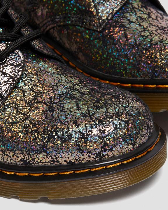 Youth 1460 Crinkle Metallic Lace Up Boots