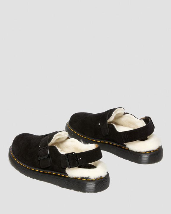 Jorge Made in England Shearling Slingback Mules