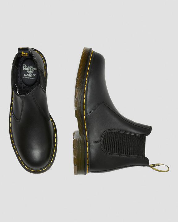 2976 Slip Resistant Leather Chelsea Boots