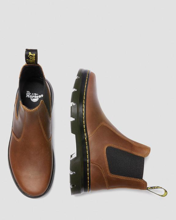 Embury Pull Up Leather Chelsea Boots