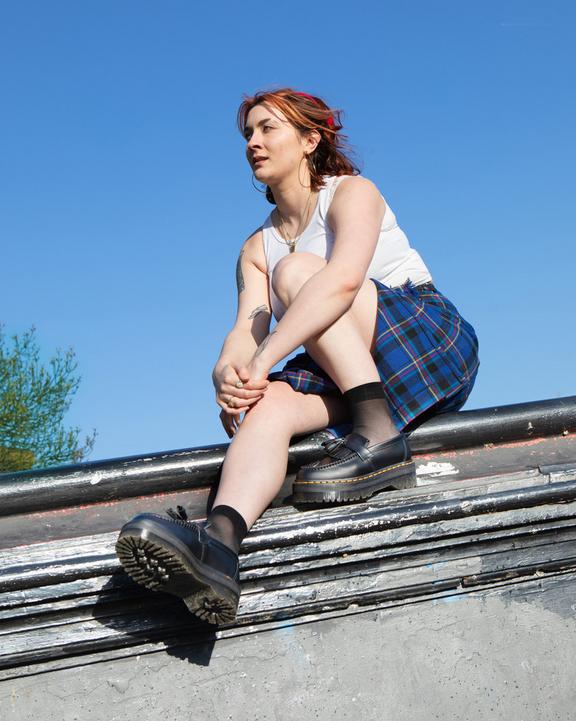 Adrian Leather Platform Tassel Loafers