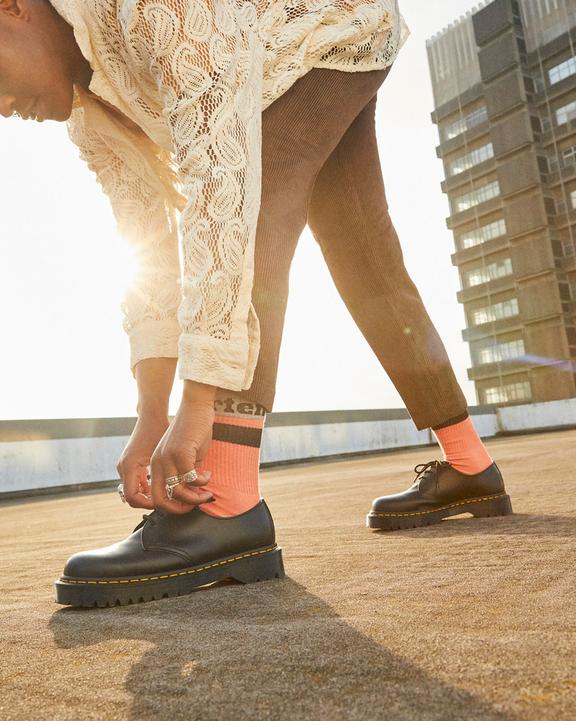 Athletic Logo Organic Cotton Blend Socks