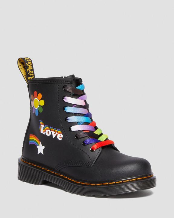 Junior 1460 For Pride Leather Lace Up Boots