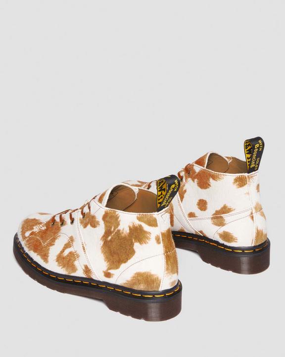 Church Hair-On Cow Print Monkey Boots