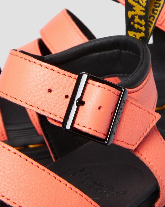 Blaire Pisa Leather Platform Strap Sandals