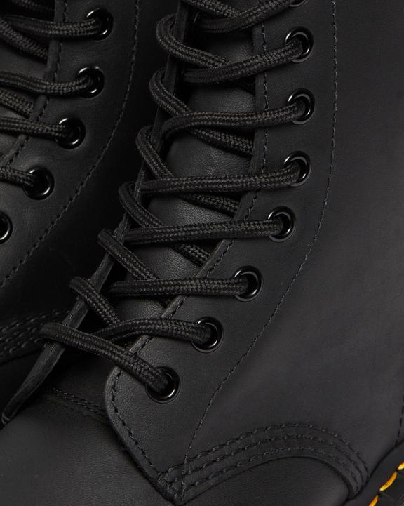 1460 Greasy Leather Lace Up Boots