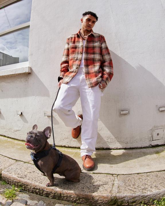 1461 Carrara Leather Oxford Shoes