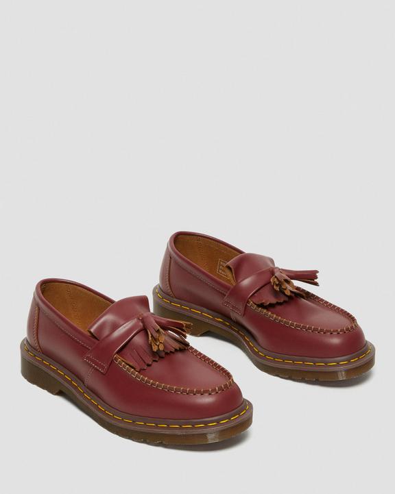 Adrian Made in England Quilon Leather Tassel Loafers
