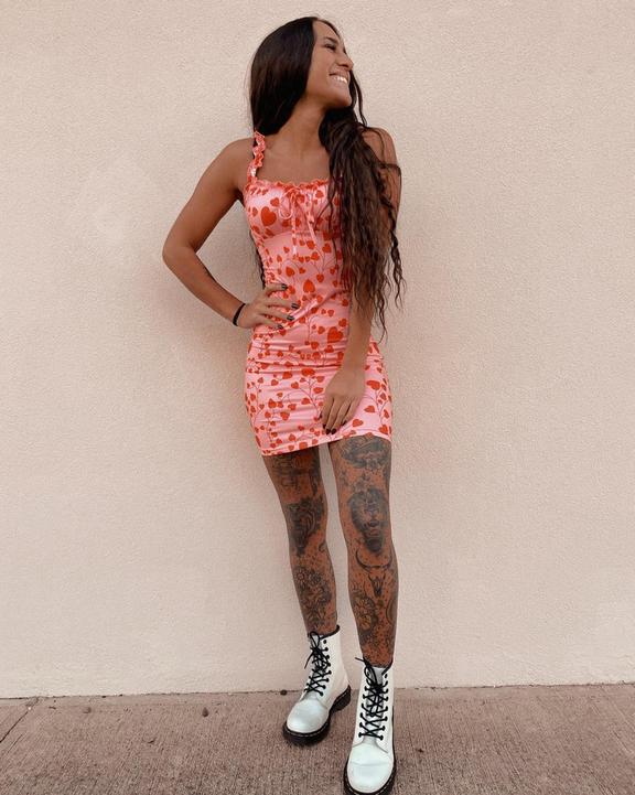 1460 Women's Smooth Leather Lace Up Boots