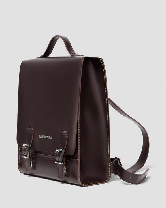 Leather Box Backpack