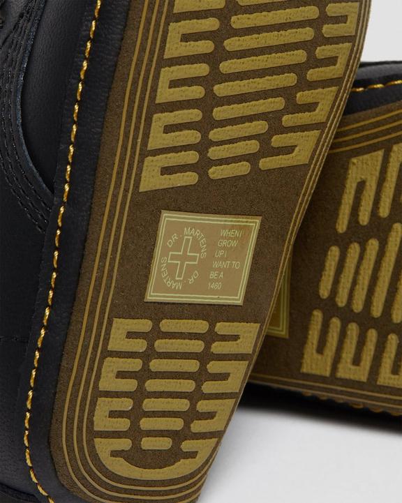 Newborn 1460 Auburn Leather Booties