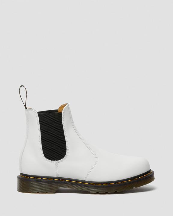2976 Yellow Stitch Smooth Leather Chelsea Boots