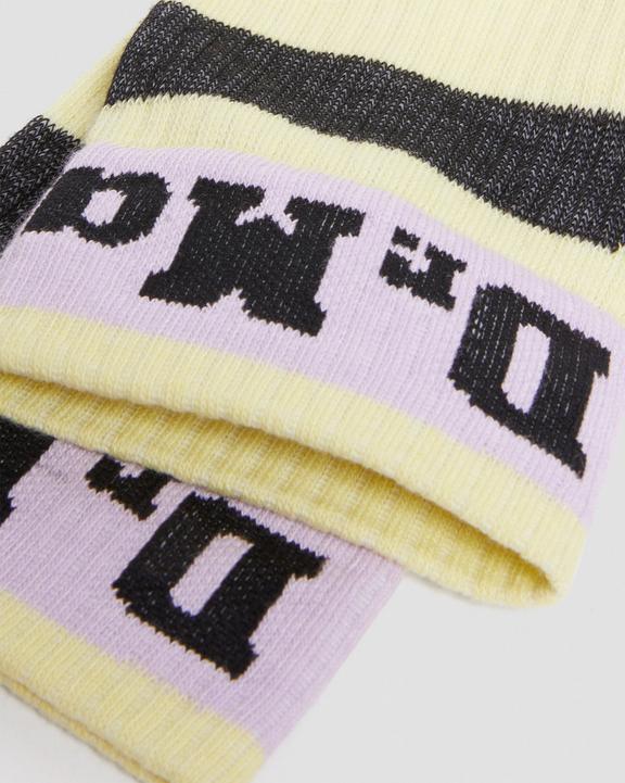 Athletic Logo Organic Cotton Blend Socks